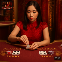 Spinit - Baccarat Table Game - Elegant Casino Card Game