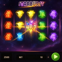 Spinit - Starburst Slot Game - NetEnt